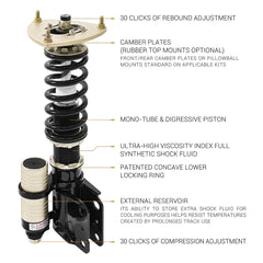 BC RACING COILOVERS ER SERIES - BMW 3 SERIES E90 M3 06-13 (FOR VEHICLES WITH EDC)