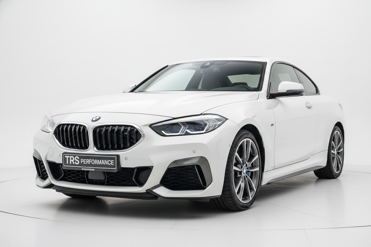 can you create a g42 230i se in white with a TRS performance number plate